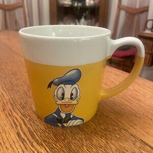 Large Walt Disney Donald Duck Themed Coffee Cup Mug